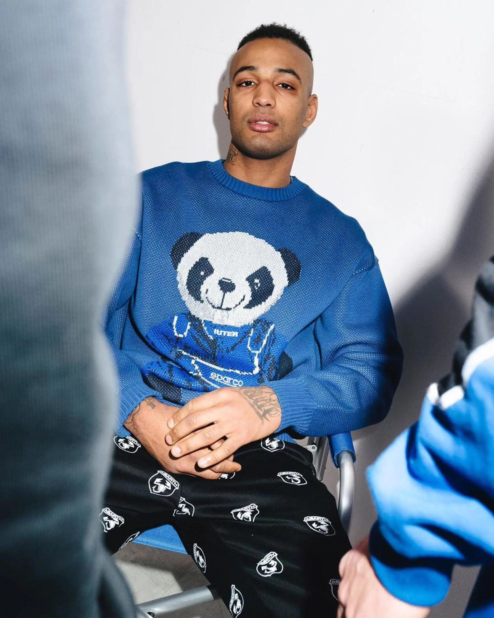 Iuter X Sparco Panda sweater