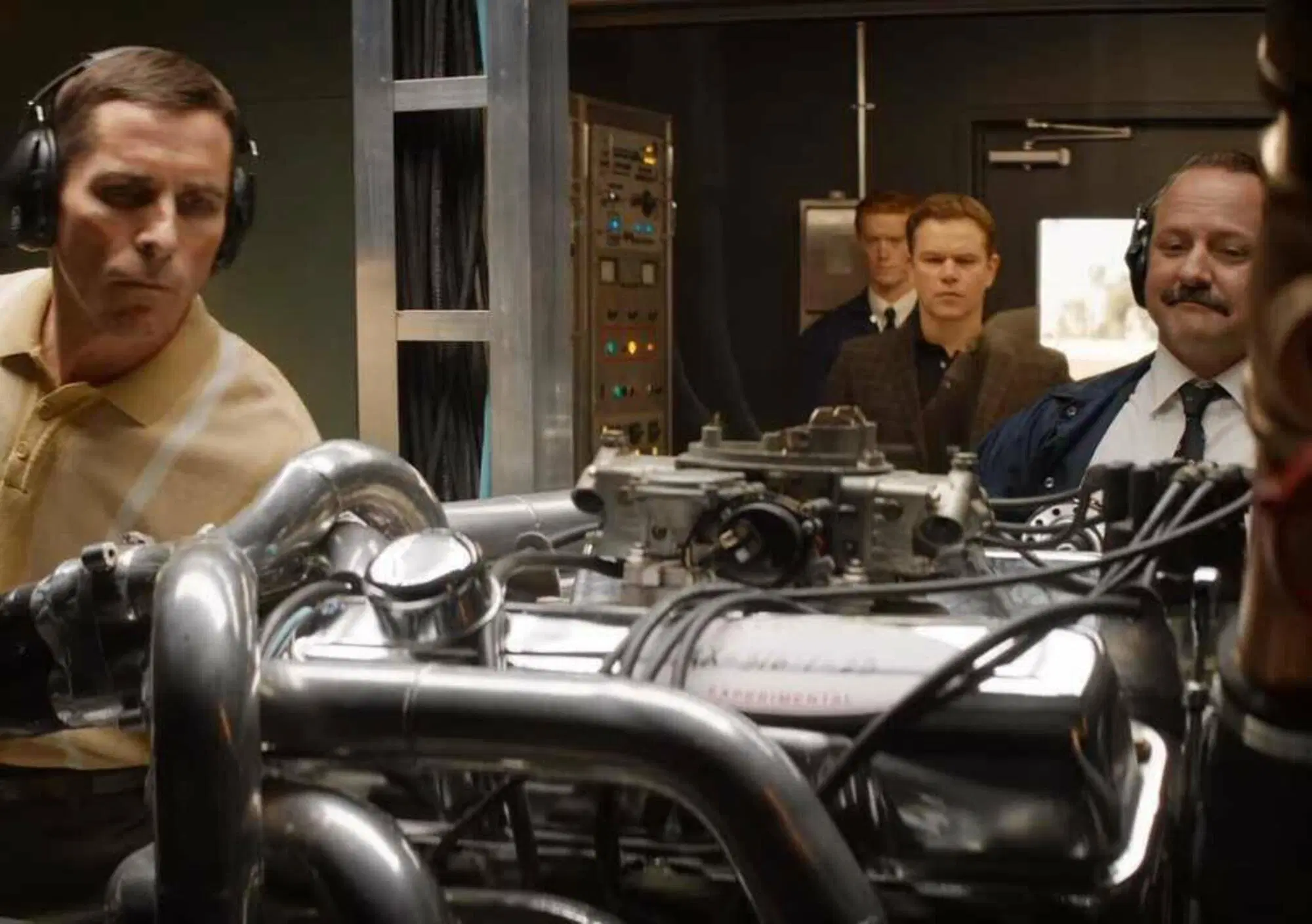 Ken Miles riprogetta il motore (Film Le mans '66)