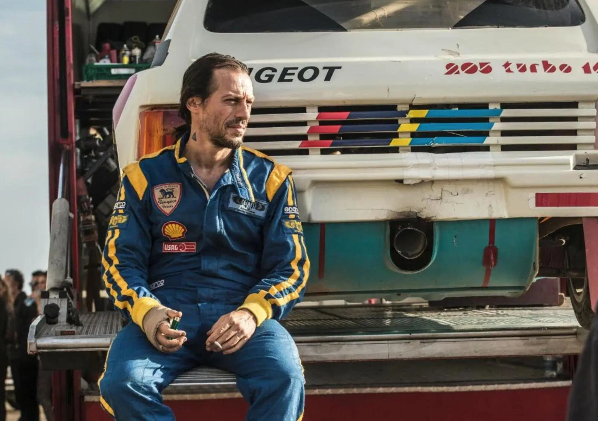 Stefano Accorsi e la sua Peugeot 205 Turbo 16