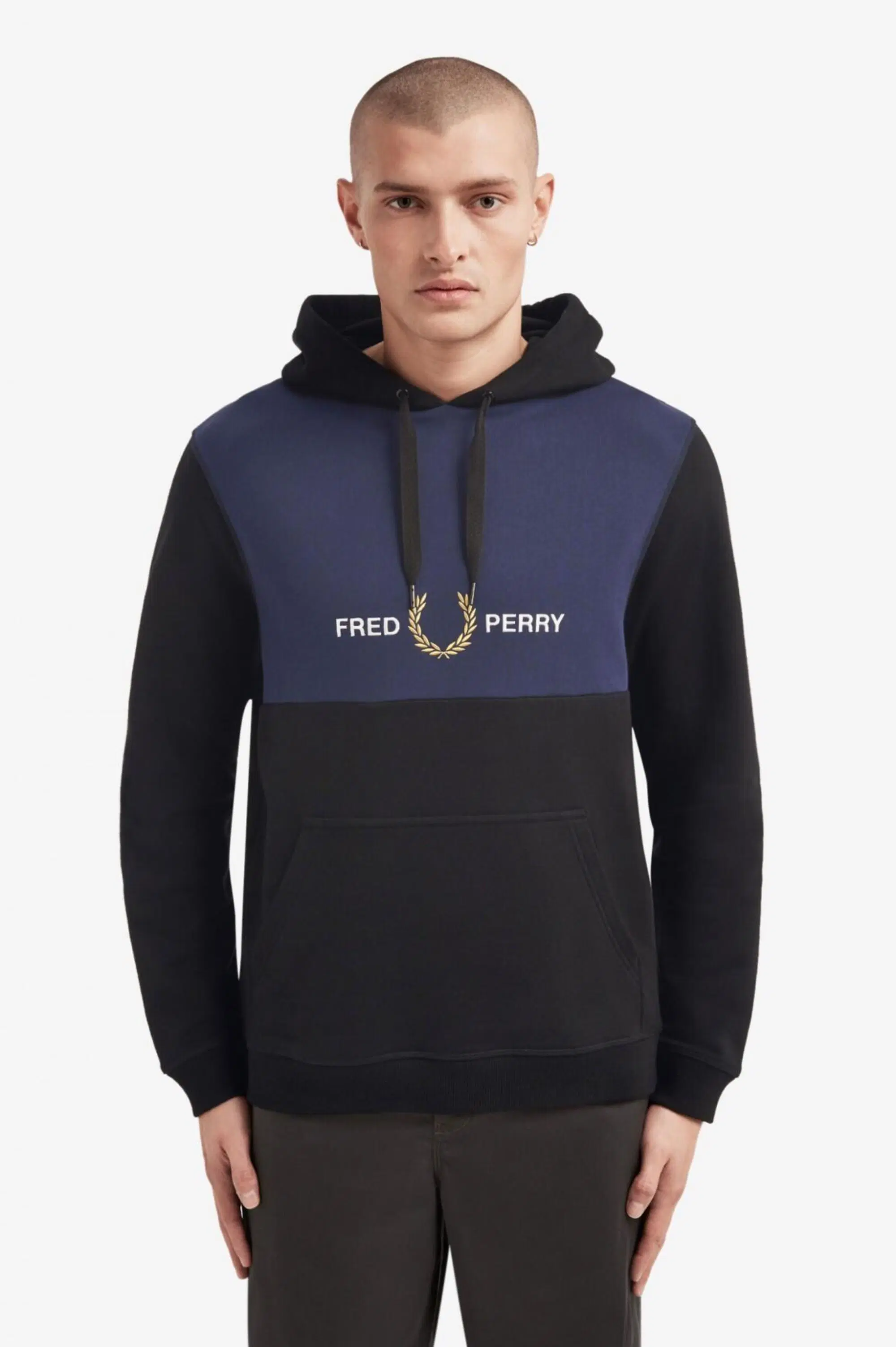Felpa Fred Perry con cappuccio