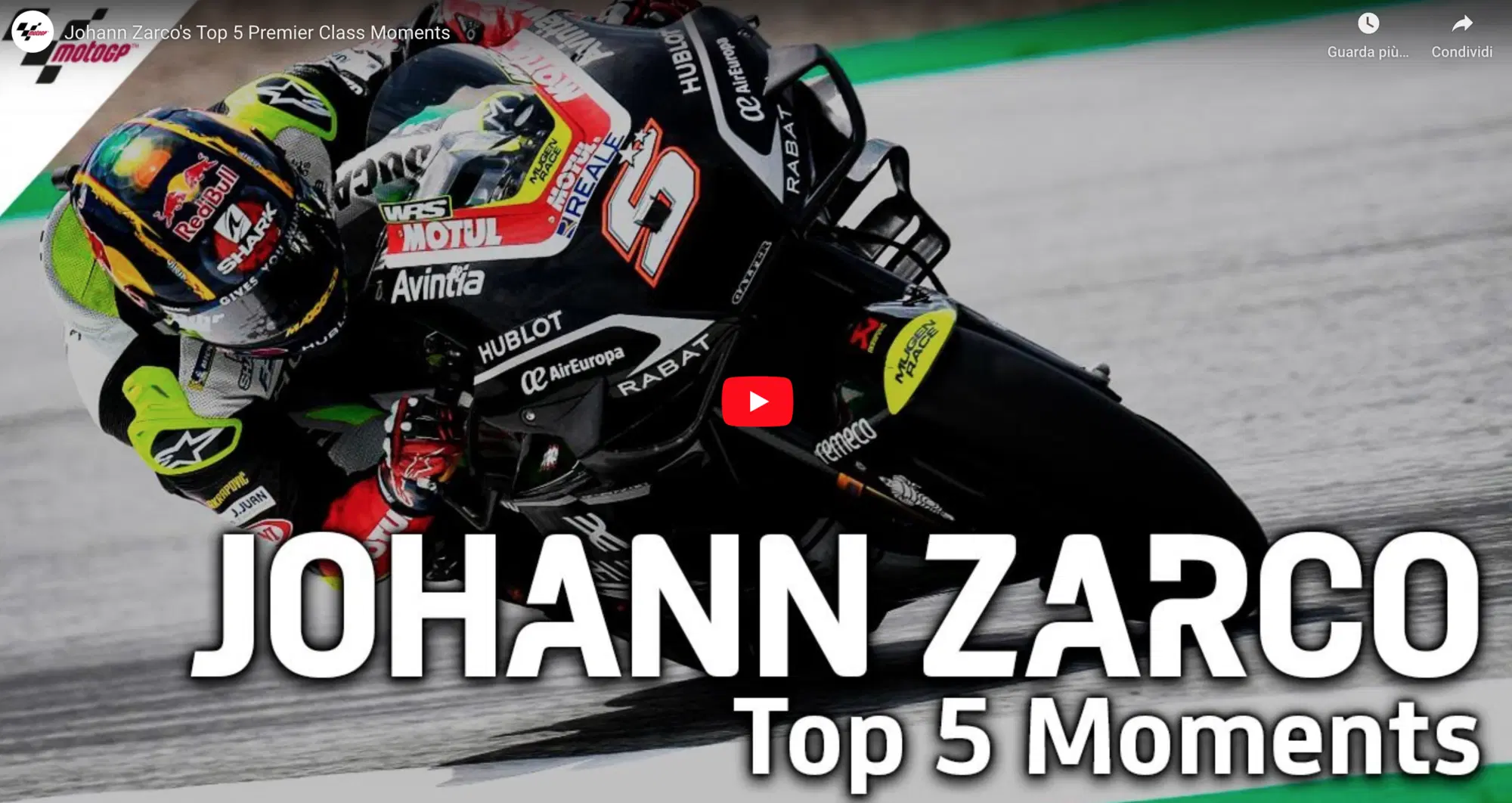 Johann Zarco's Top 5 Premier Class Moments