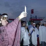 Il rituale per Stefano Perugini nel 2001