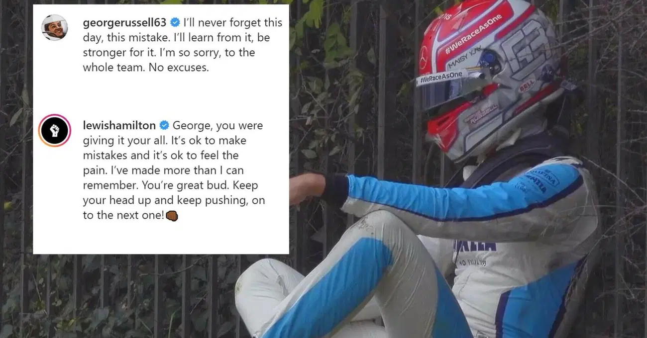 Russell, la vergogna di Imola e quella solidariet&agrave; tra piloti che una volta non c'era 