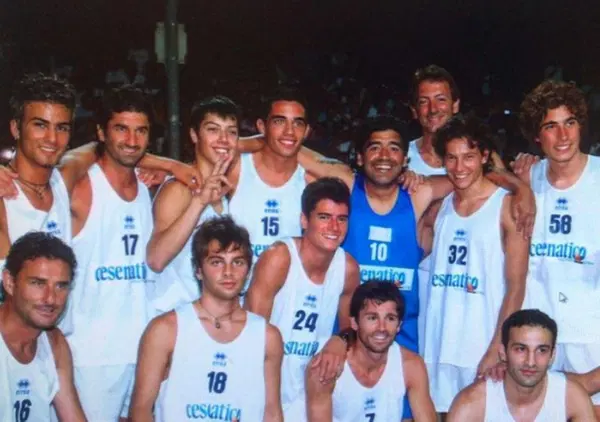 Mattia Pasini e Michele Pirro: &ldquo;Quella volta che abbiamo giocato a calcio con Maradona insieme al Sic"