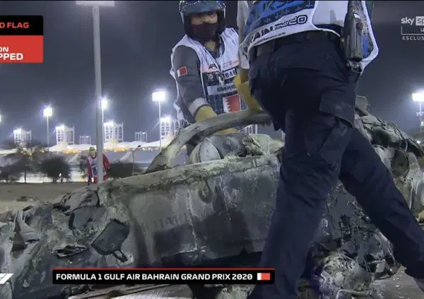 Incidente Grosjean: il ruolo fondamentale dell'halo 