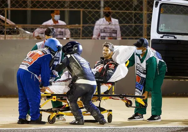 Le prime parole di Grosjean dopo l'incidente: "Anni fa ero contrario all'Halo ma senza quello oggi non sarei qui" 