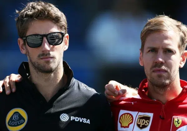 Grosjean su Vettel: "&Egrave; venuto a trovarmi in ospedale ed &egrave; sempre in prima linea per i piloti"