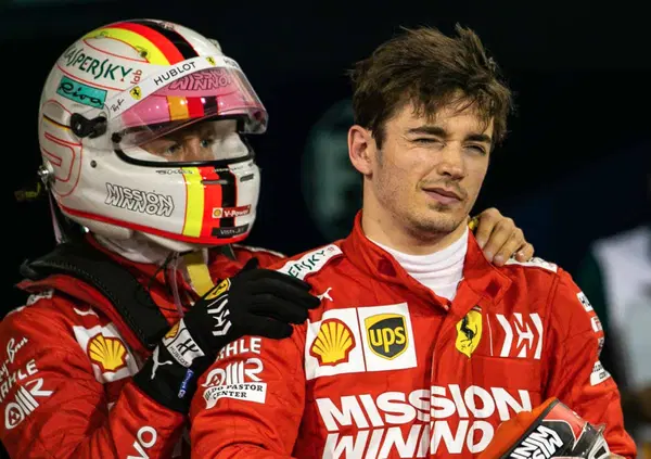 Leclerc e il rapporto con Vettel: "A volte sto qui un'ora ad ascoltare quello che ha da dire" 