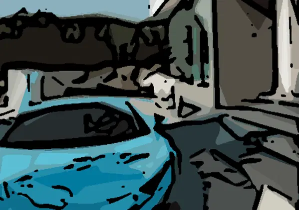 [VIDEO] Jorge Lorenzo ritira il quadro di Mr. Dripping con una Lamborghini Aventador
