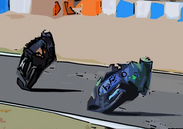 MotoGP 2021: ai giovani piloti italiani toccano le tardone