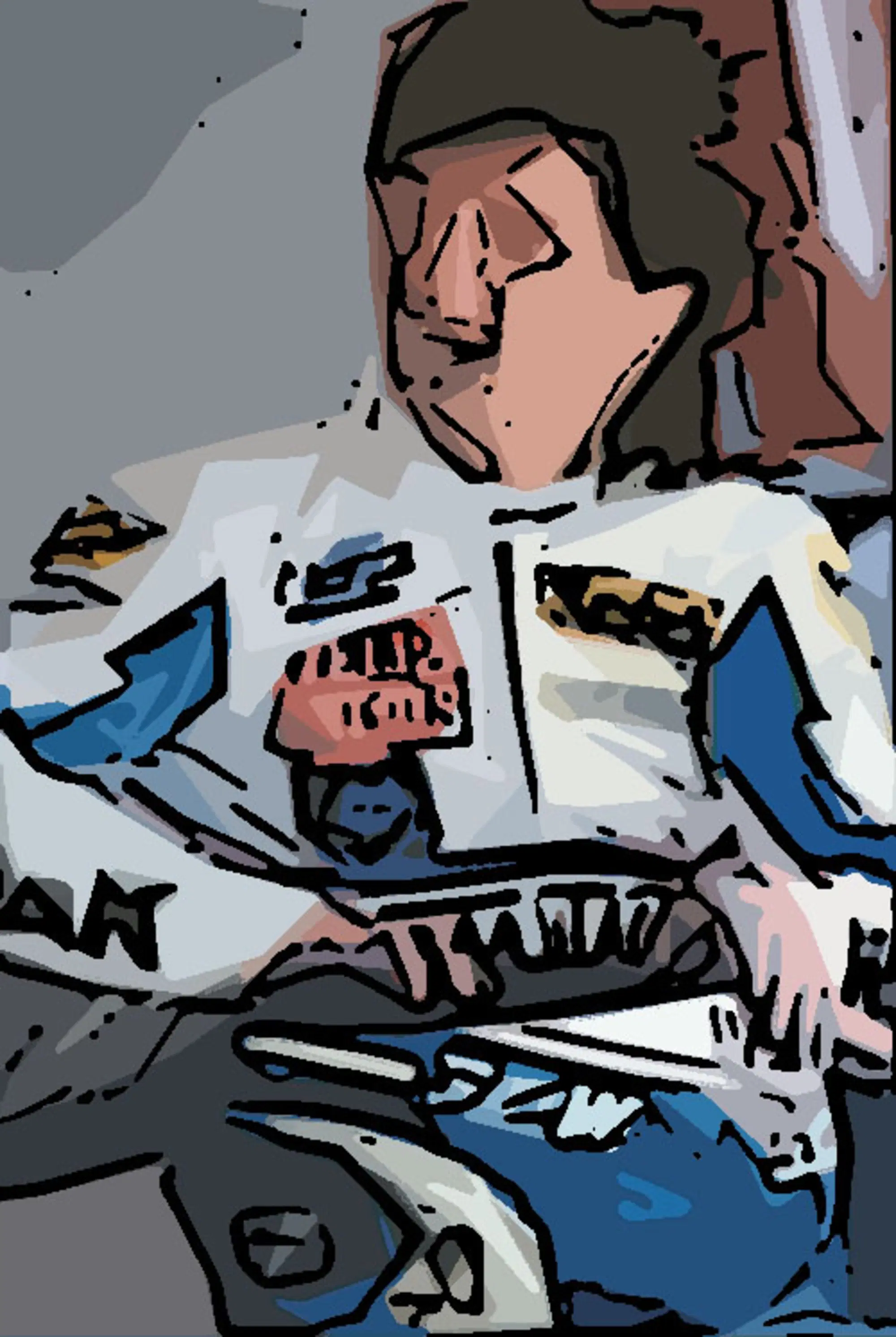 Fausto Gresini giovane