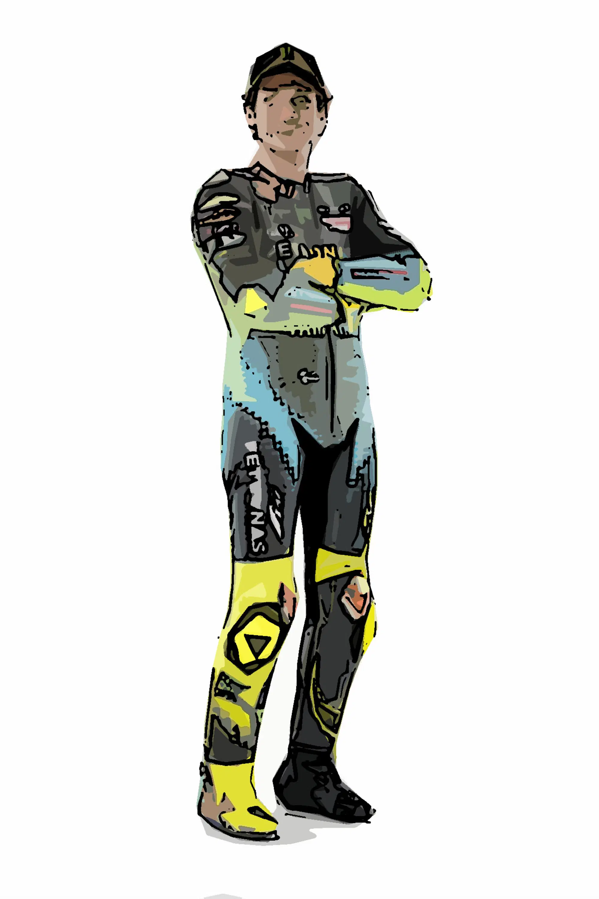 Valentino Rossi Petronas Yamaha M1 2021 new nuova colori tuta moto 4