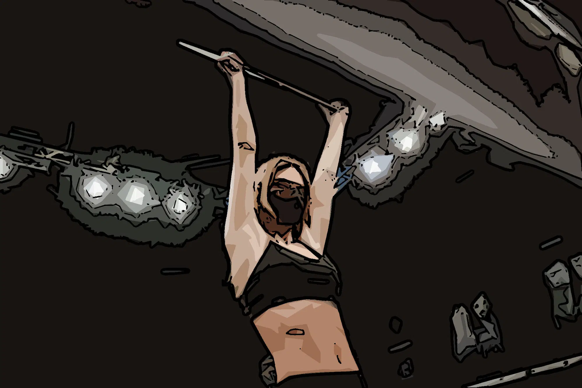 Milano Boxing Night 2021, round girl