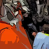 Tutte le fasi dell'arresto di Fabrizio Corona  3