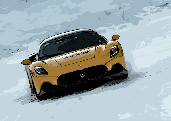 Ma la cosa pi&ugrave; bella che vedrete oggi &egrave; una Maserati MC20 che drifta sul ghiaccio