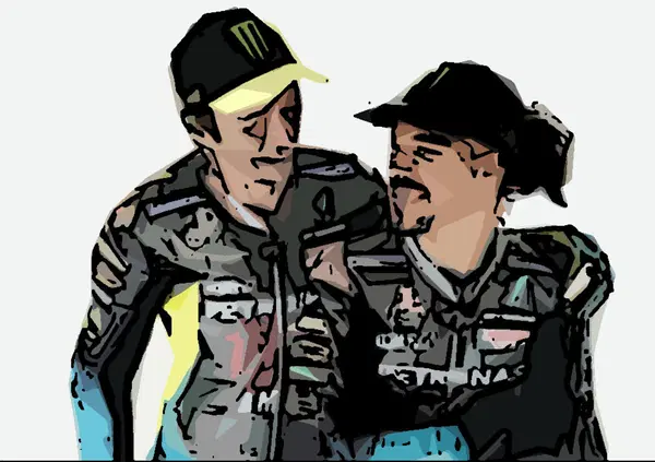 Valentino Rossi e Franco Morbidelli: &ldquo;Il vero test in Qatar sar&agrave; domenica. Podio possibile&rdquo;