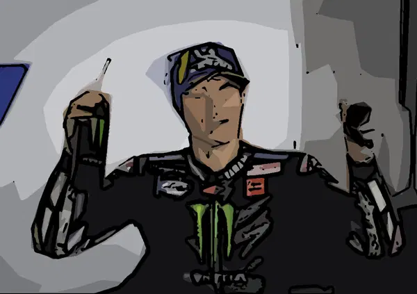 Maverick Vinales ha smentito Enzo Ferrari nella notte di Losail