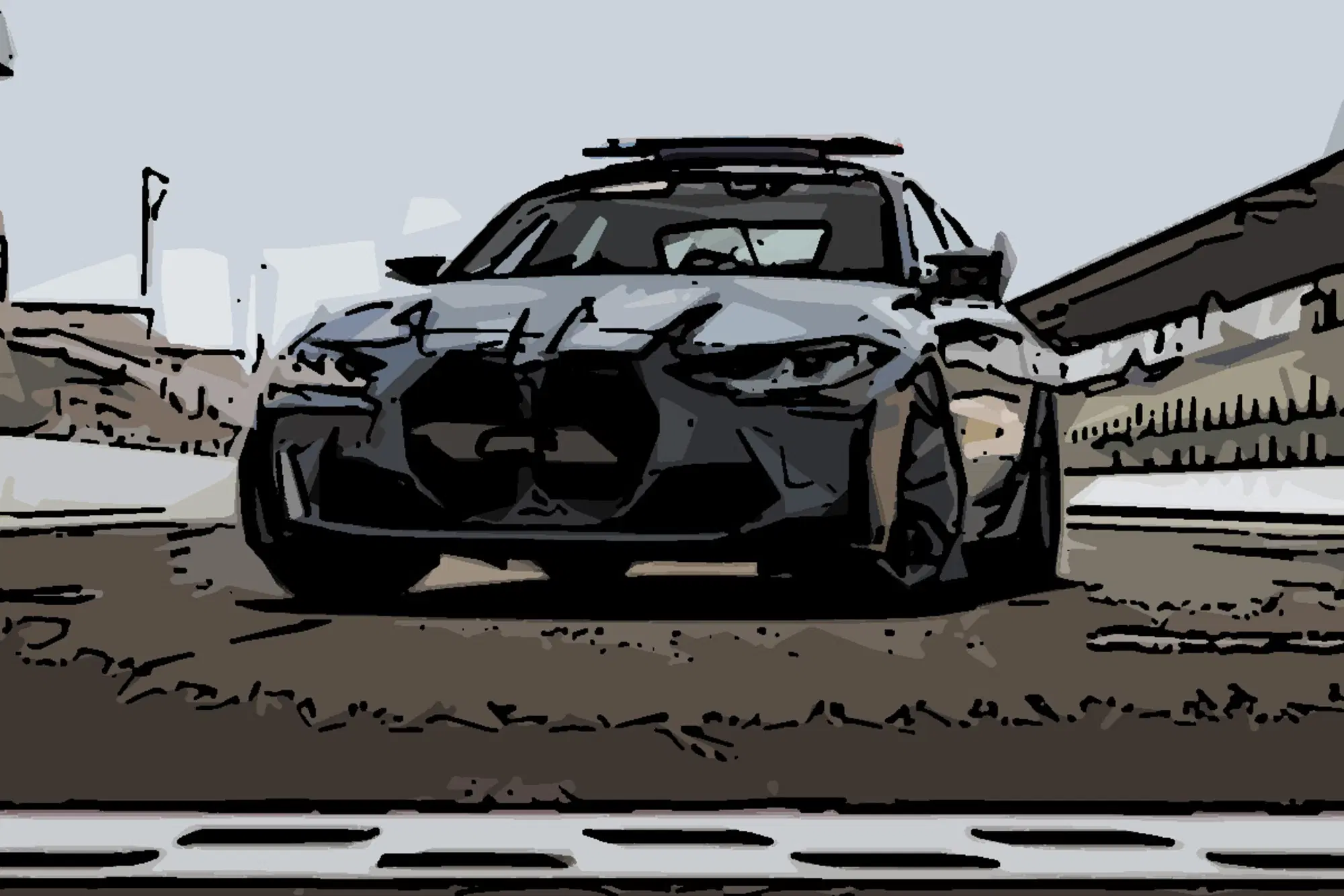 BMW M3 MotoGP Safety Car