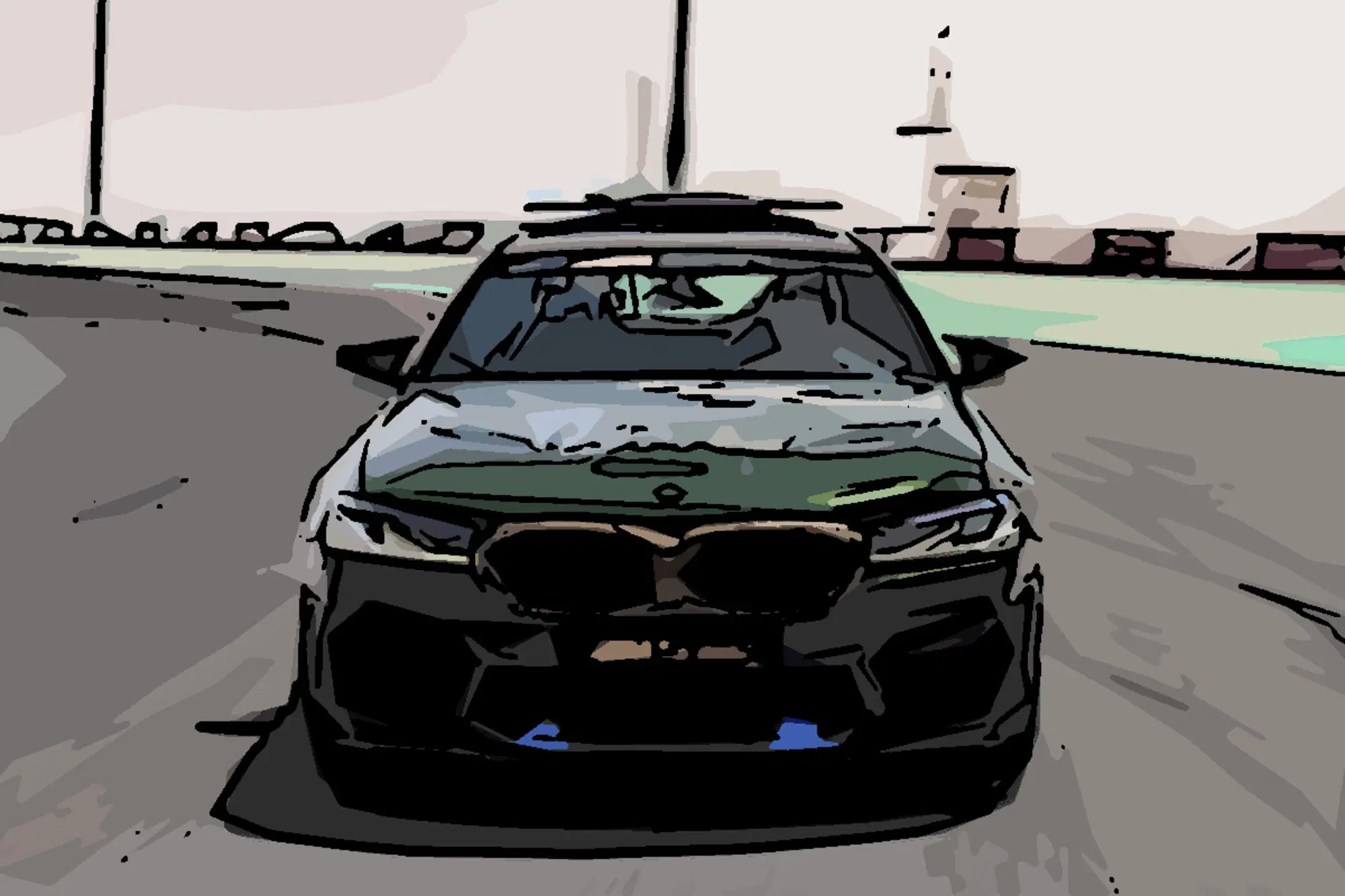 BMW M5 CS MotoGP Safety Car