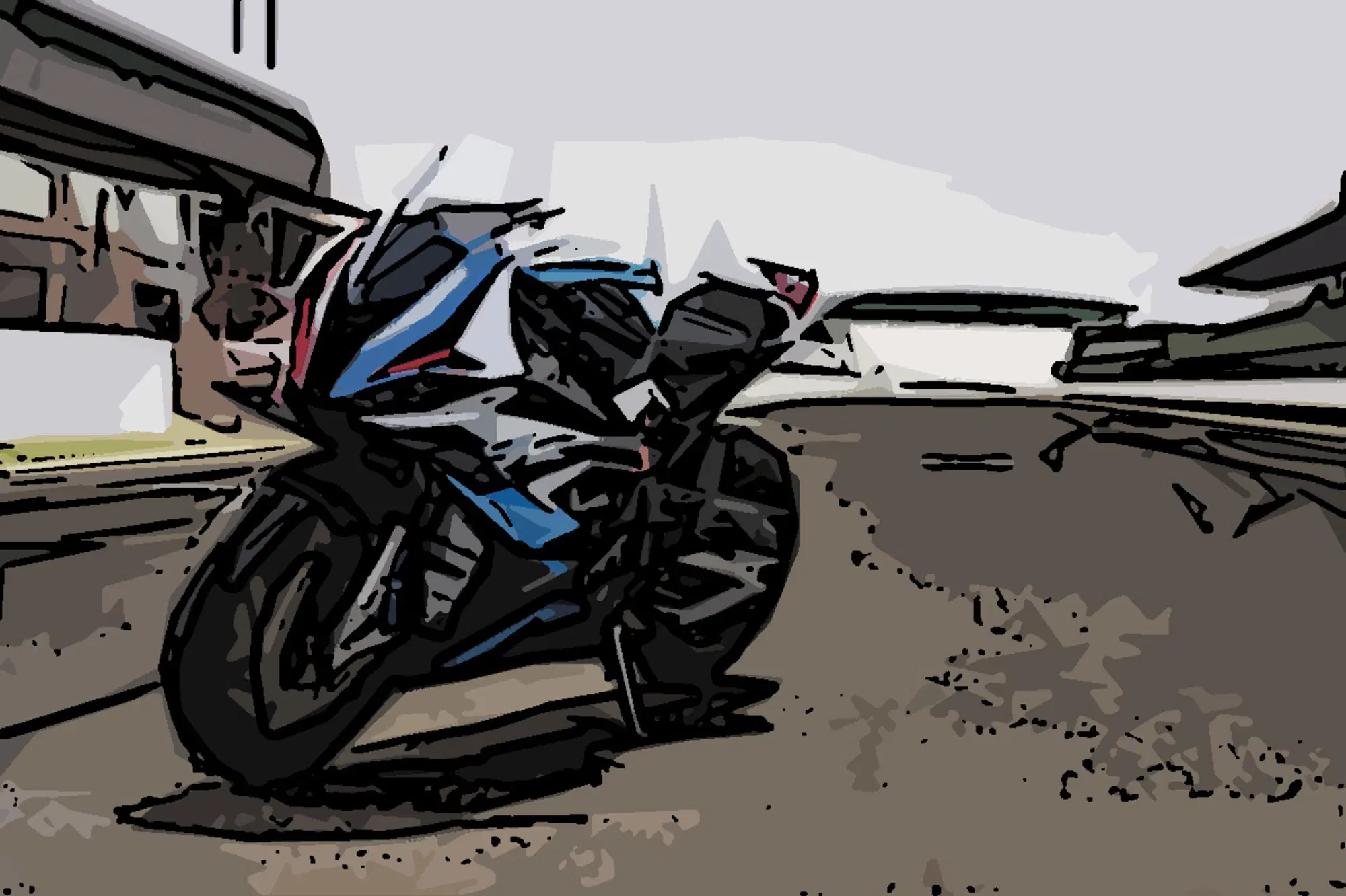 BMW M 1000 RR MotoGP Safety Bike
