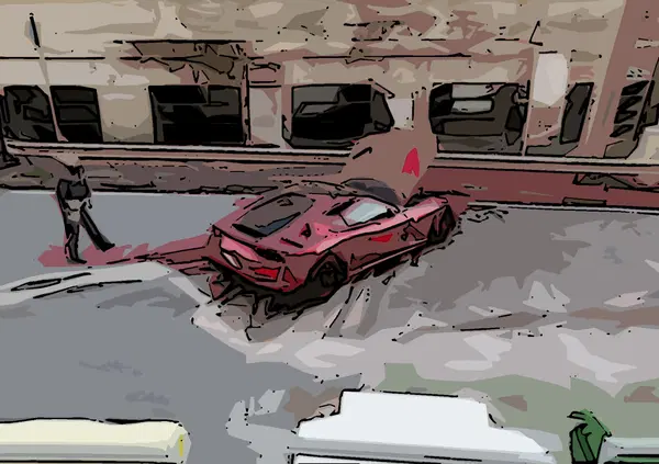 La Ferrari distrutta di Marchetti? "&Egrave; scoppiata una gomma", parola di chi la guidava