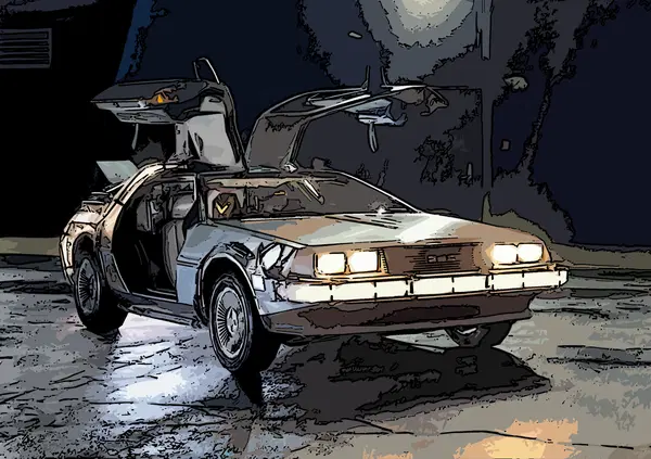 Una replica della DeLorean di Ritorno al Futuro all&rsquo;asta per aiutare Michael J. Fox