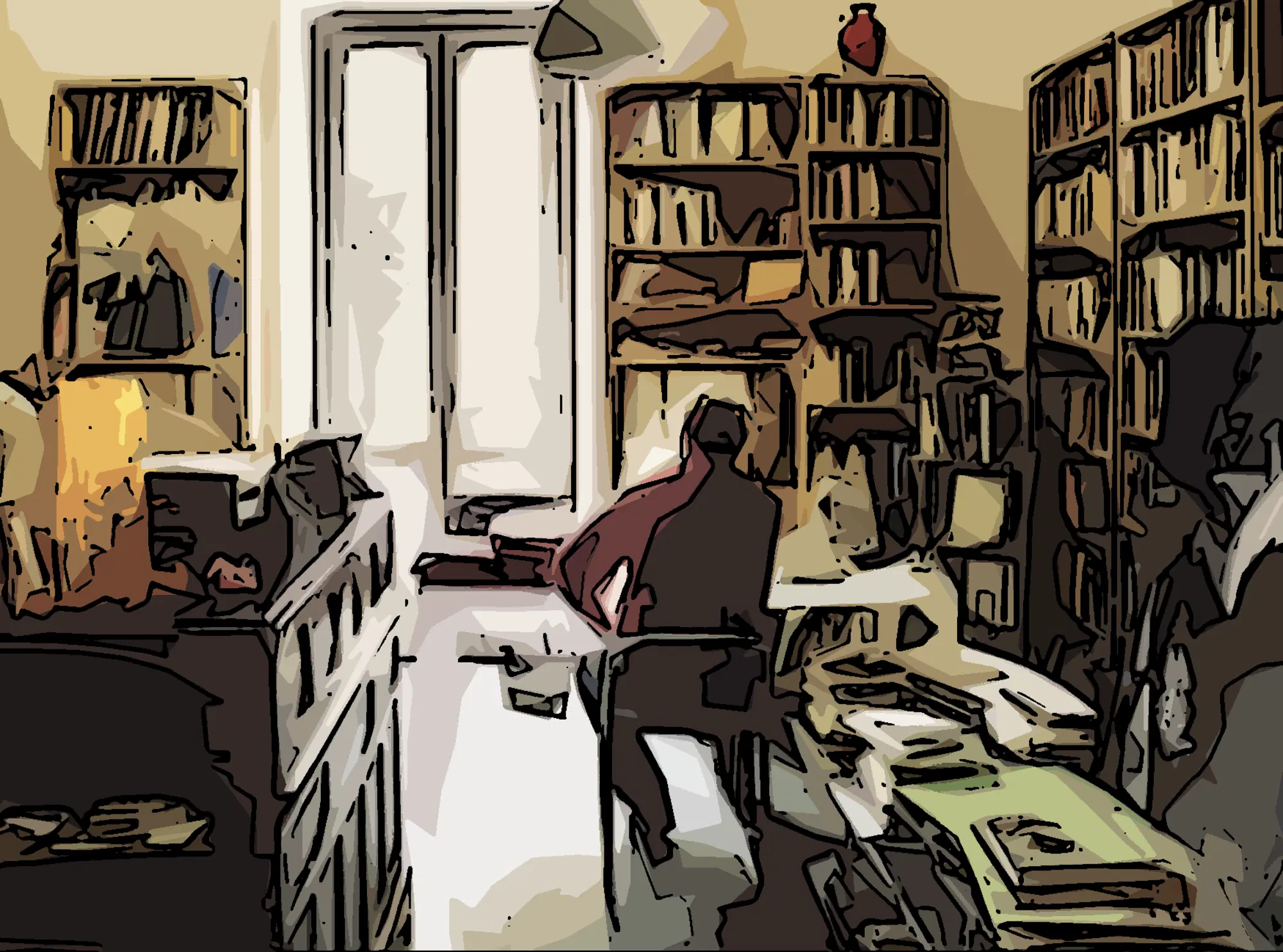 La stanza dei libri di Giampiero Mughini