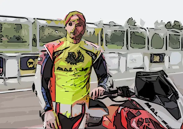 Luca Salvadori: &ldquo;La ditta demolizioni &egrave; tornata a fatturare, in gara 2 ho lanciato il T-Max 560&rdquo;