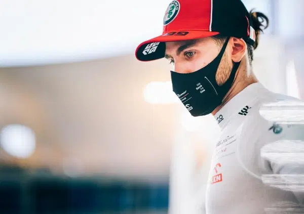 Giovinazzi come Fantozzi: una visiera a strappo nell'impianto frenante 