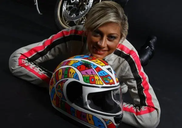 Maddalena Corvaglia e la passione per le moto: "Sogno un viaggio in Europa con mia figlia"