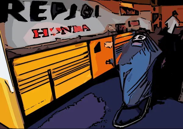 Solo sette giri ai test di Jerez per Marc Marquez. Poi ha dovuto smettere