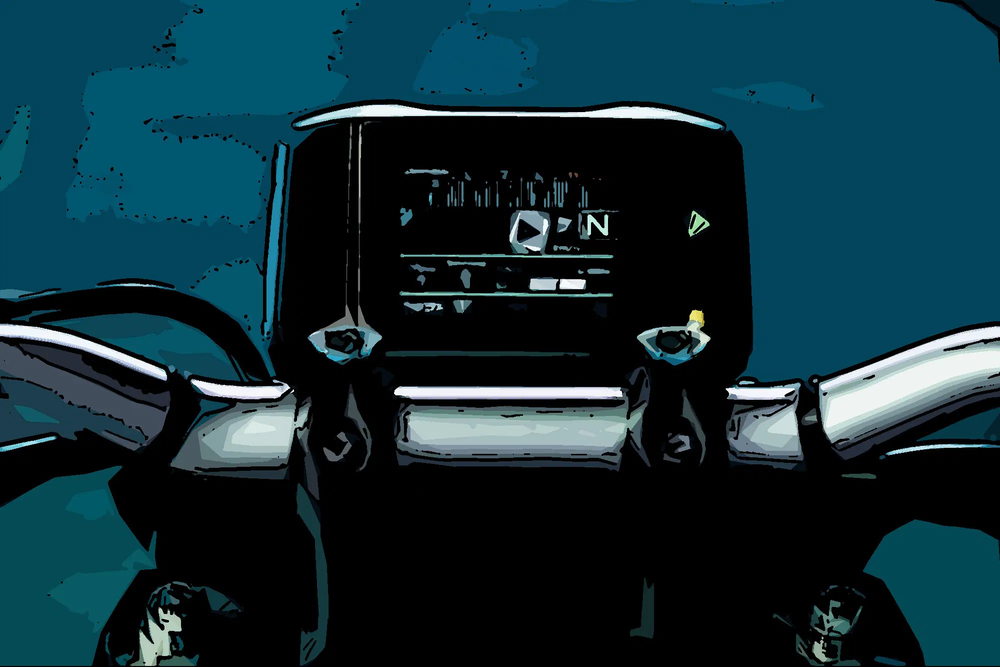 Yamaha MT 09 2021 dettagli 3101