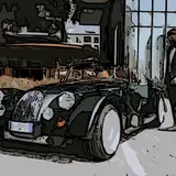 A Milano con una Morgan Plus Six siamo assolti da tutti i peccati 3