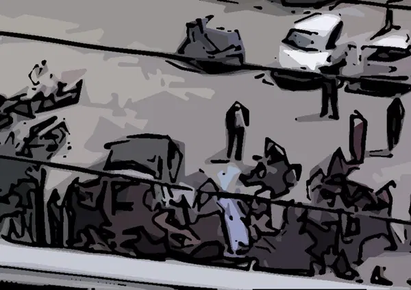 Napoli: il funerale finisce con una mega rissa intorno al carrofunebre [VIDEO VIRALE]