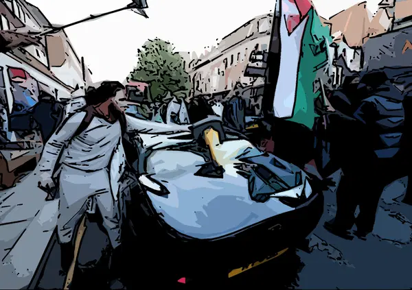 La TVR che viene attaccata a Londra &egrave; un affronto per chi ama le auto [VIDEO]