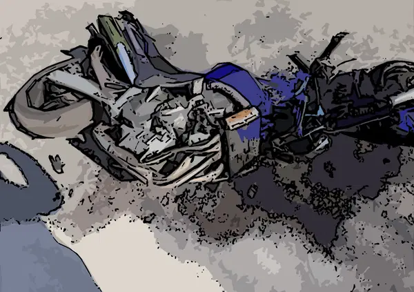 Il destino, il mio amico, la sua moto e le sue gambe spezzate e quel SUV che &egrave; fuggito