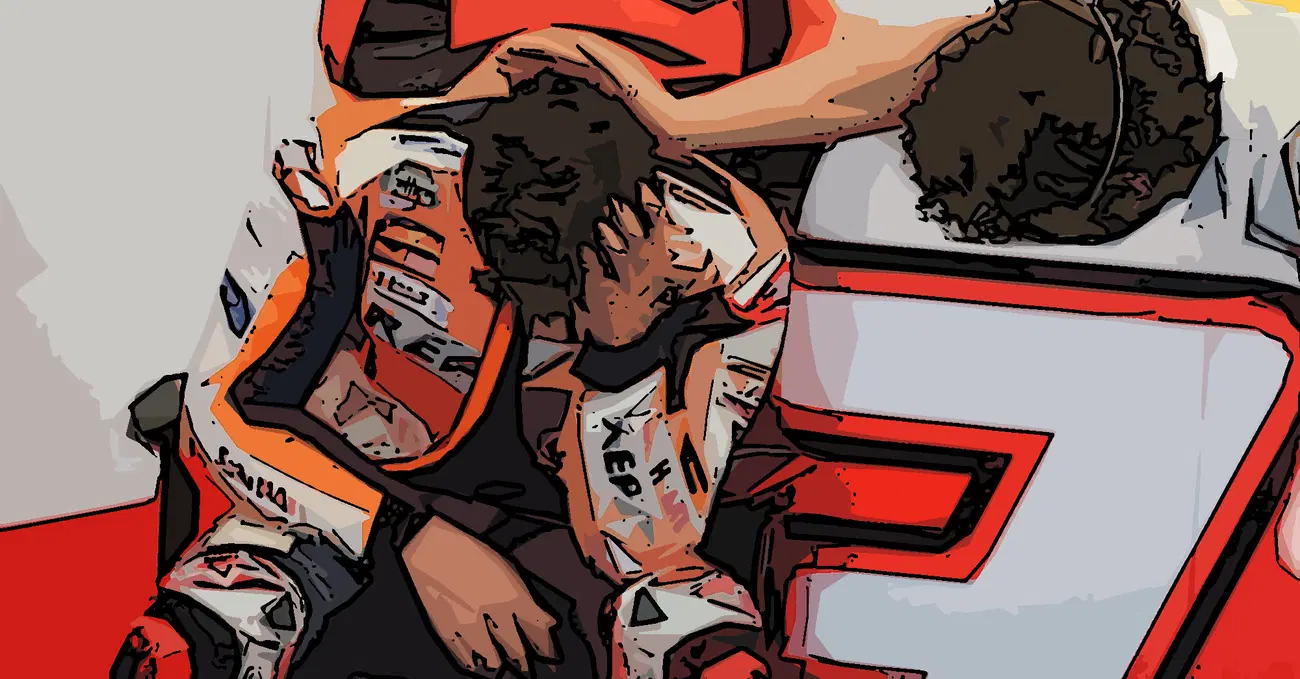 Marc Marquez: "La testa ti dice una cosa, la realt&agrave; &egrave; un&rsquo;altra"