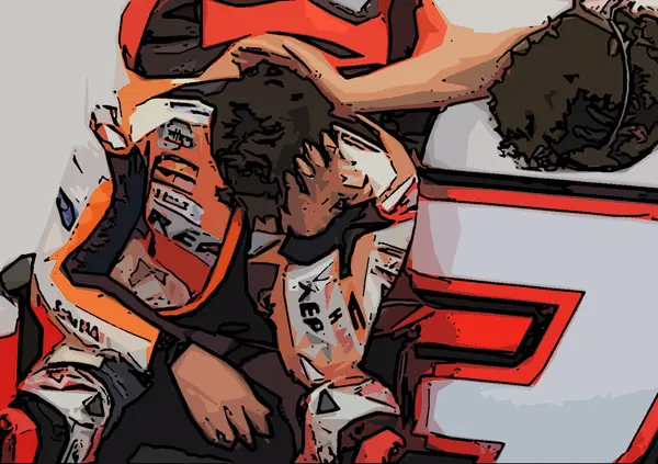 Marc Marquez: "La testa ti dice una cosa, la realt&agrave; &egrave; un&rsquo;altra"