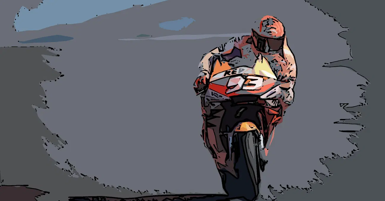 Quando dominava lui, Marc Marquez non si &egrave; mai lamentato dei pericoli