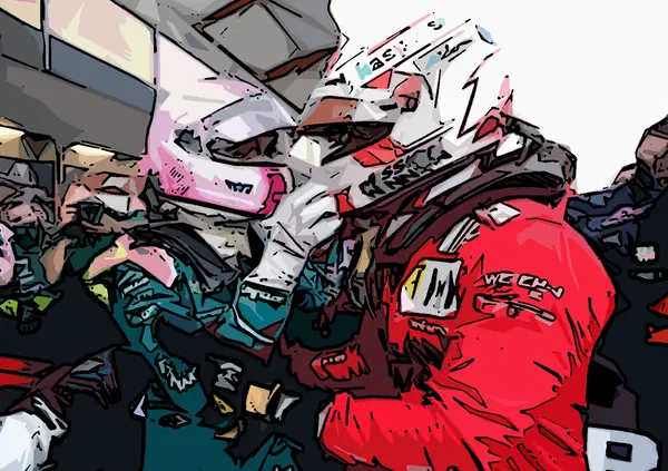 Tutti pazzi per Vettel: il team radio e l&rsquo;abbraccio con Leclerc: &ldquo;Te lo avevo detto!&rdquo; 