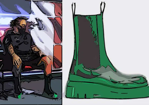 Polemica su Hamilton: lui &egrave; vegano ma cade sugli stivali
