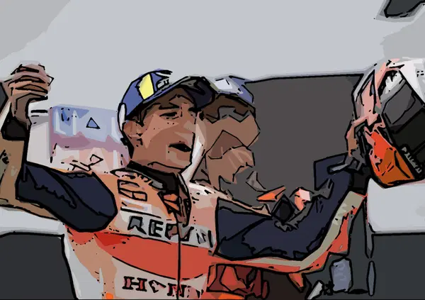 Marquez si &egrave; scoperto anche leader e motivatore. Il video del suo discorso &egrave; virale