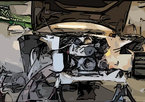 [VIDEO] Una Tesla con motore a scoppio? &Egrave; un V8 e la sta costruendo Rich Rebuilds