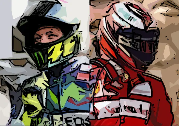 Perch&eacute; a tutti va bene che Kimi Raikkonen continui a correre mentre Valentino Rossi deve smettere? Eppure...