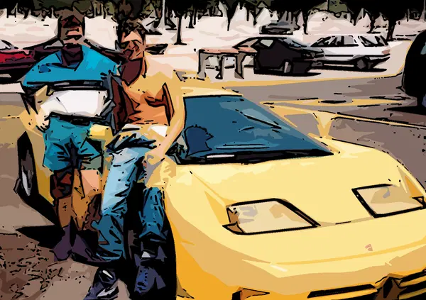 La Bugatti EB 110 SS di Michael Schumacher danneggiata dal maltempo in Germania