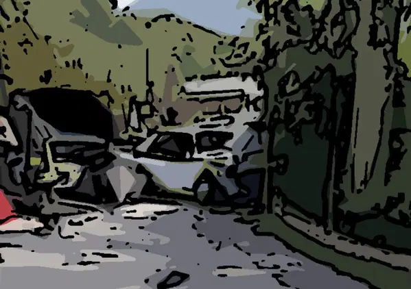 Schianto ad Albino con il Deltone: brutto crash per la Lancia Delta Integrale in livrea Martini [FOTO]