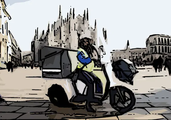 Perch&eacute; in Italia il postino suona sempre su 3 ruote