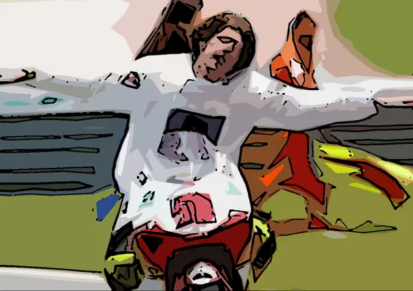 10 anni fa il primo podio in MotoGp del Sic... che anche adesso continua a vincere