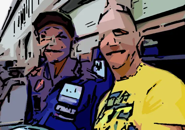 &ldquo;Una foto mi ha cambiato la vita&rdquo;. Parla lo steward dell'immagine iconica con Valentino che in casa ha un piccolo museo di cimeli 