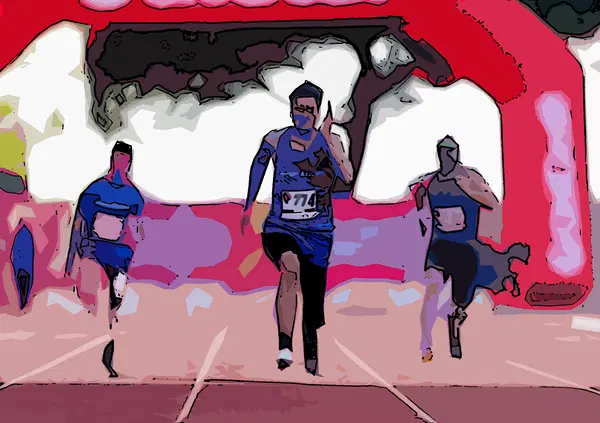 Perse la moglie e una gamba in un incidente in moto: ora corre i 100 metri alle Paralimpiadi